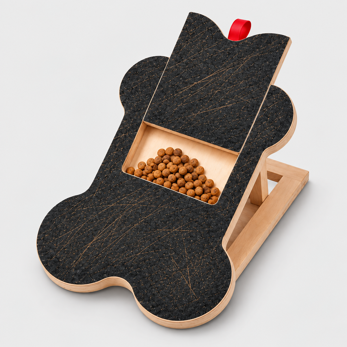 Dog Nail Scratch Board with Treat Compartment