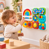 Sensory Busy Board for Toddlers